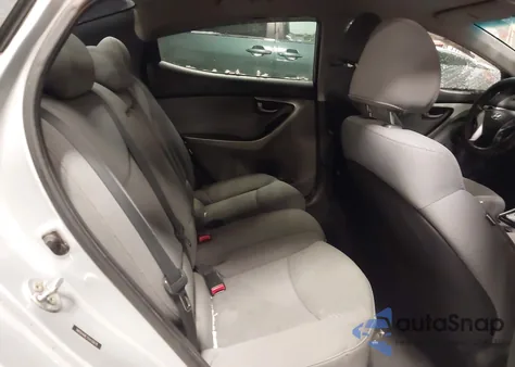 2012 Hyundai Elantra Gls из США, поврежденный, VIN 5NPDH4AE7CH133678